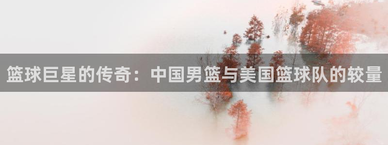 篮球巨星的传奇：中国男篮与美国篮球队